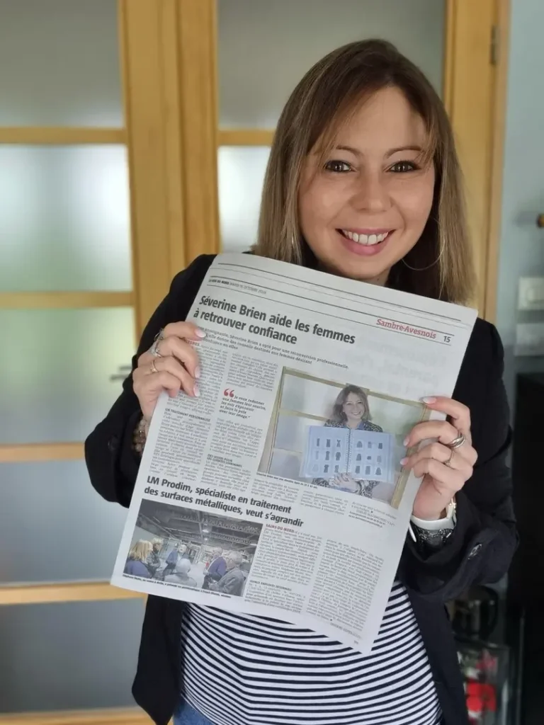 Séverine brien dans le journal