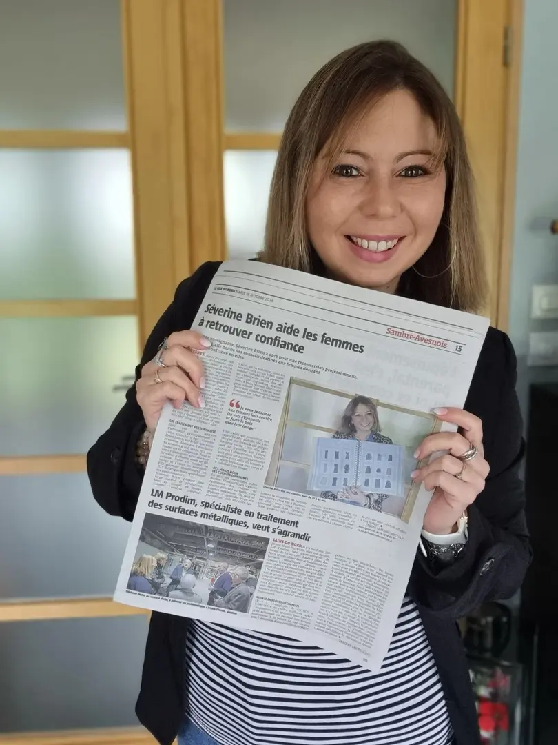 Séverine brien dans le journal